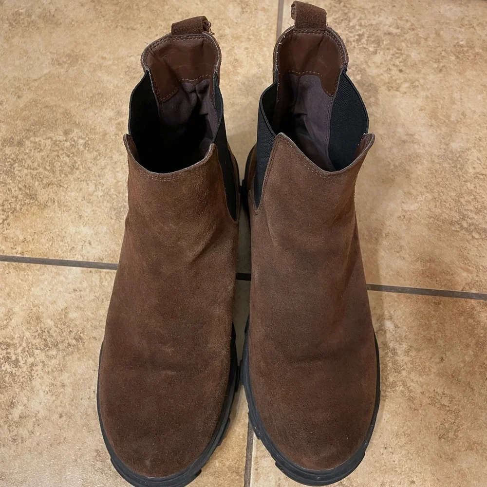 Urban Outfitters Dark Brown Men's Boots - Picture 2 of 4